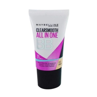 MAYBELLINE 美寶蓮 Clear Smooth All in One BB 霜 03 蜂蜜 18mL