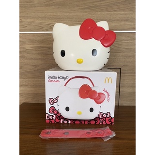 全新 麥當勞 Hello Kitty 置物籃 收納籃