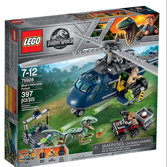 樂高 LEGO 75928 侏儸紀世界 小藍直升機追逐 JURASSIC WORLD