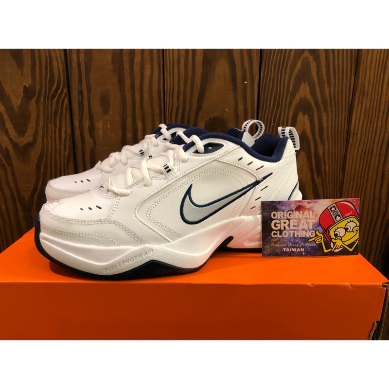 {OGC} NIKE AIR MONARCH IV 白藍 銀勾 老爹鞋 415445-102