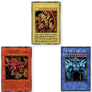 緋色幻想 遊戲王卡片diy 動漫原版三幻神一套古代神官文字版三幻神yugioh卡片收藏用 蝦皮購物