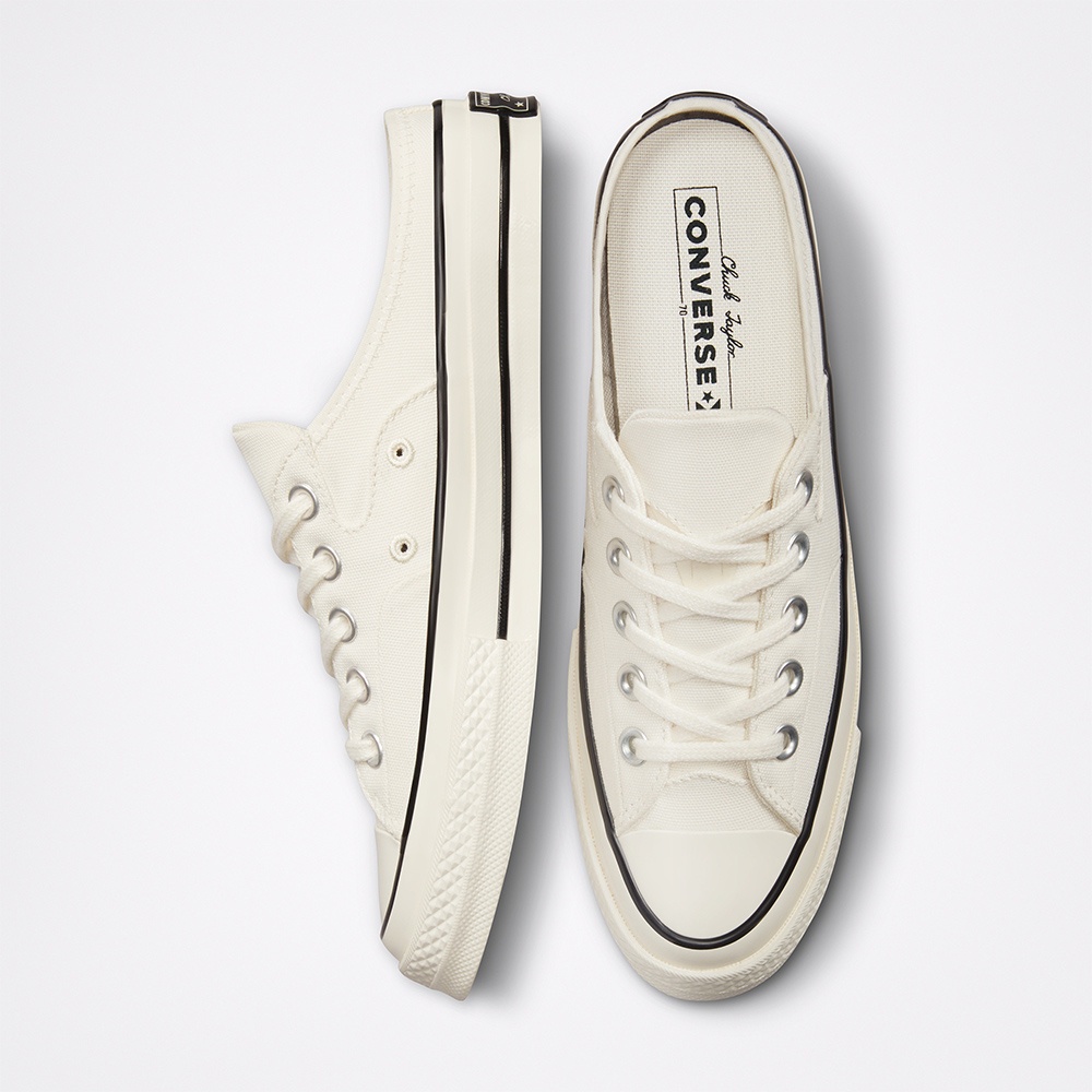 CONVERSE CHUCK 70 MULE SLIP 休閒 中性款穆勒鞋 米白 172592C