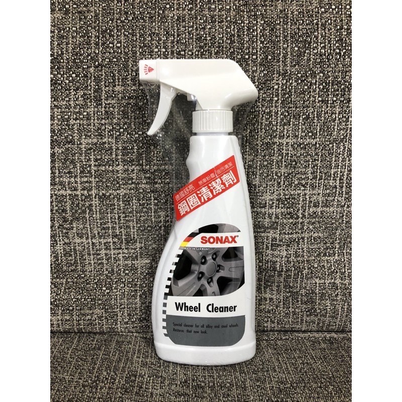 Sonax 舒亮鋼圈清潔劑500ml 煞車粉塵油污清潔鐵粉去除劑鋼圈鐵粉輪圈輪框鋁圈 蝦皮購物