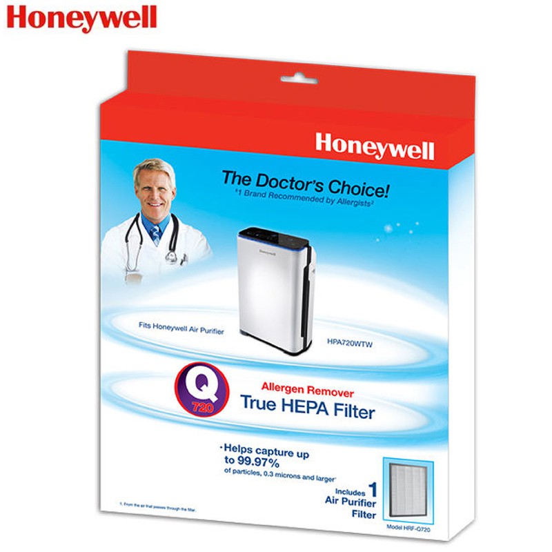 【Honeywell】全新True HEPA濾網(1入) HRF-Q720 (適用 HPA720WTW)