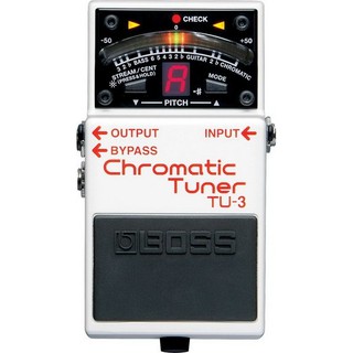 BOSS TU-3 CHROMATIC TUNER 電源供應 地板式 調音器 TU-3 [唐尼樂器]