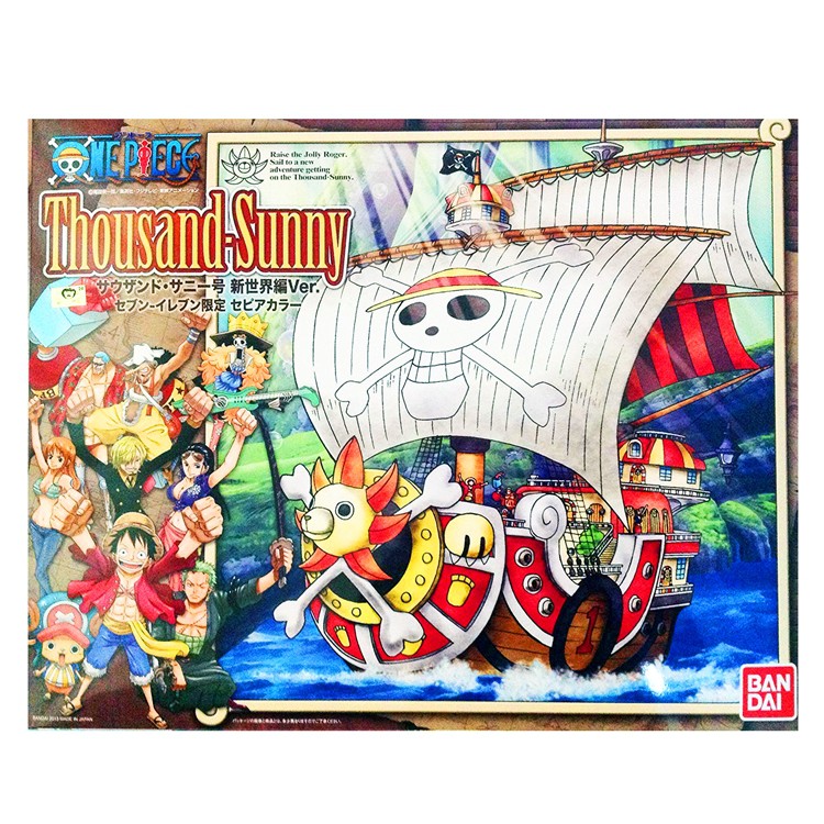 又敗家 現貨 日本製造bandai海賊王thousand Sunny新世界篇千陽號航海王one模型piece 蝦皮購物