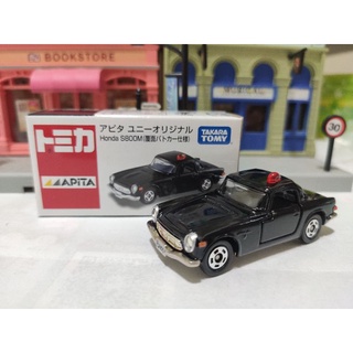 Tomica Apita 百貨 限定 絕版 覆面警車 Honda S800M S800 經典 名車