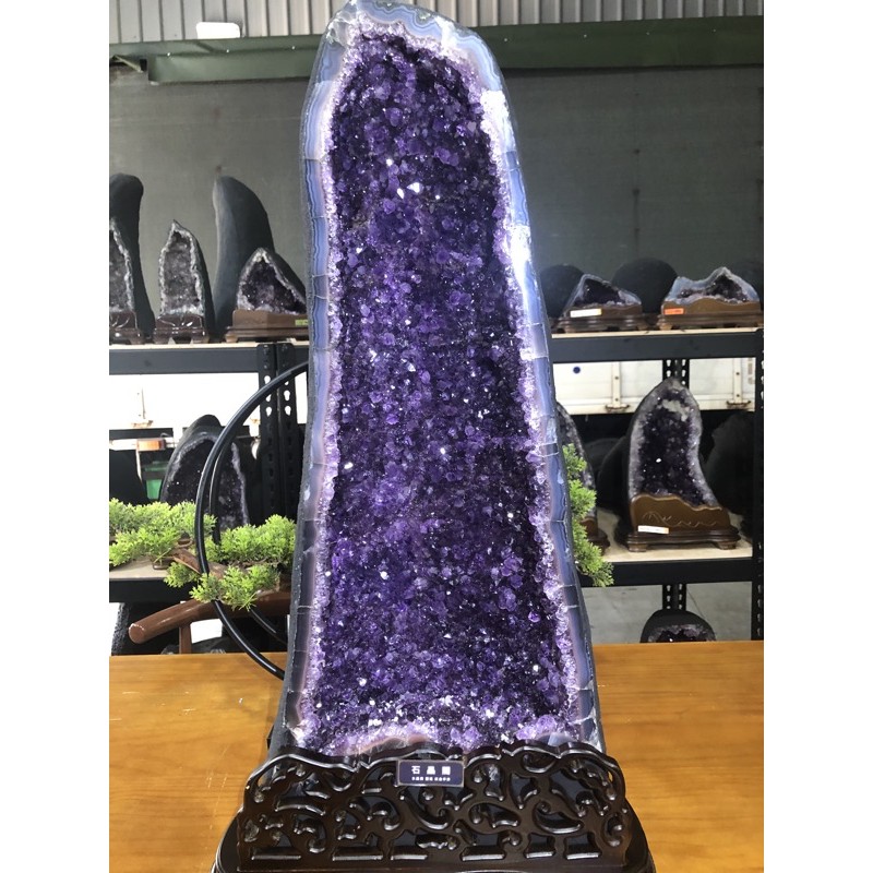 頂級esp木型紫晶洞 34 27 68h 洞深10 28 1kg 蝦皮購物
