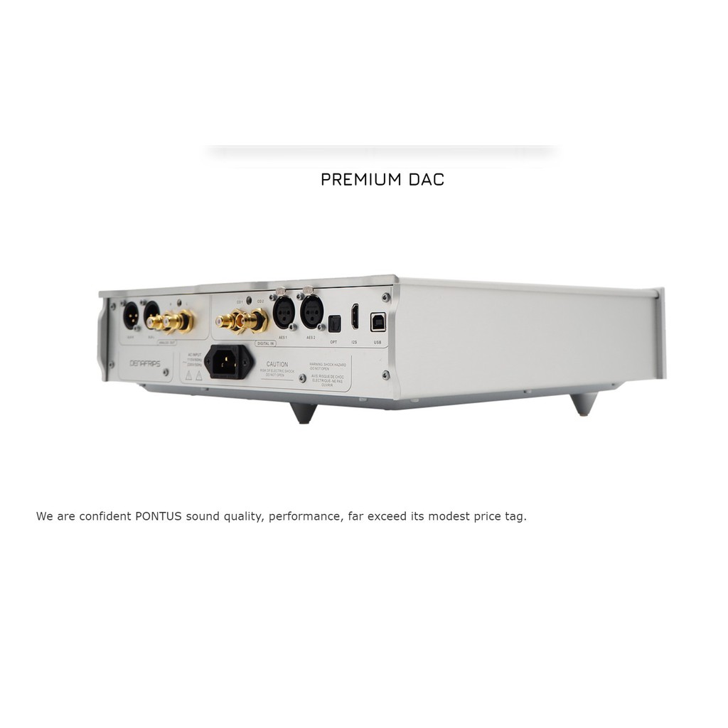 国内正規品 DENAFRIPS - (black) PONTUS II R2R Audio Sale DAC Pontus ...