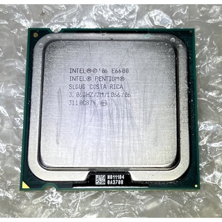 ◢ 簡便宜 ◣二手 Intel Pentium E6600 雙核心 775腳位 處理器、 2M快取、3.06G、1066