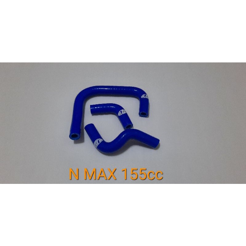 高品質矽膠～YAMAHA N MAX 155cc強化矽膠水管／送鐵束