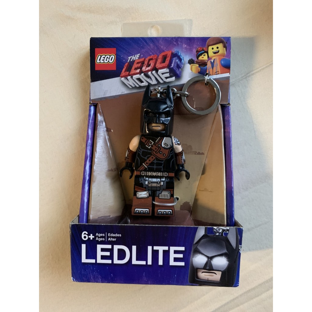 【LEGO 樂高】LED手電筒鑰匙圈吊飾 DC漫畫超級英雄系列 蝙蝠俠 全新