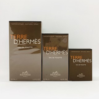 HermesTerre D'Hermes 愛馬仕大地男性淡香水 50mL/ 100mL