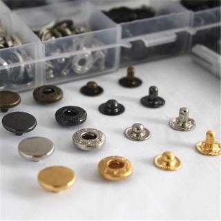 633#12.5mm金屬四合扣工具套餐高檔金屬純銅紐扣按扣外套羽絨服扣