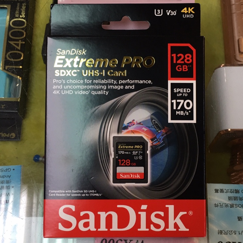 Sandisk Extreme PRO SDXC UHS-1 128GB 170MB/S