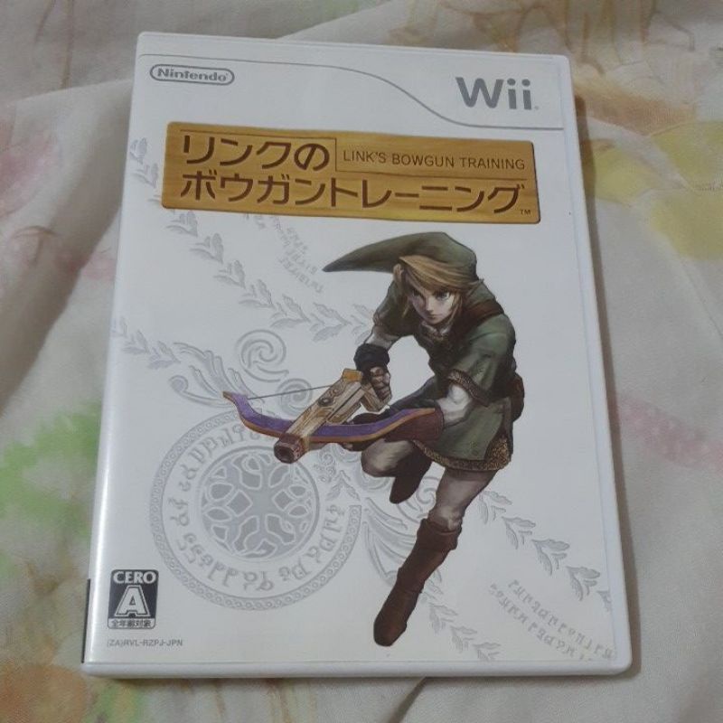 任天堂 Wii 日版 薩爾達傳說 Links 林克 的 十字弓訓練