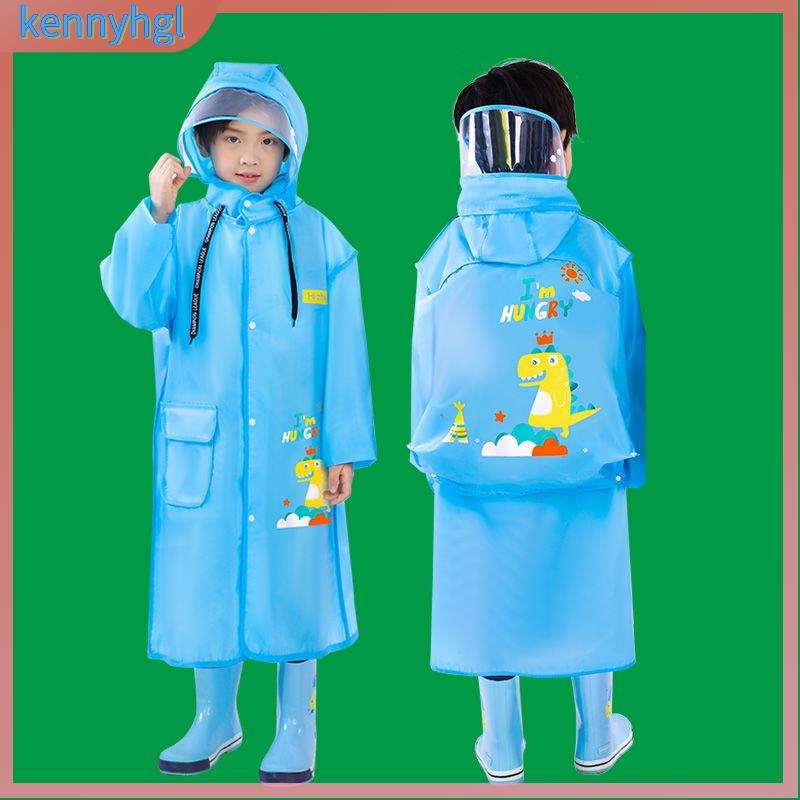 兩件式雨衣 雨衣套裝 雙層加厚 雨衣 雨褲 反光機車雨衣 兒童雨衣男童女童幼兒園小童小學生小孩寶寶雨衣待書包位男孩雨披