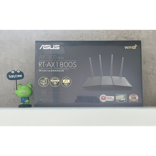 ASUS 華碩 RT-AX1800S 雙頻WiFi 6 無線路由器 (分享器)