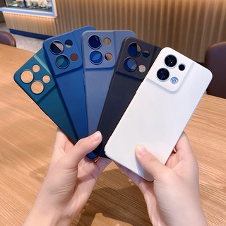 OPPO Reno 8 Reno8 Pro 5G 超薄 手機殼 硬殼 巖砂 保護殼 防指紋
