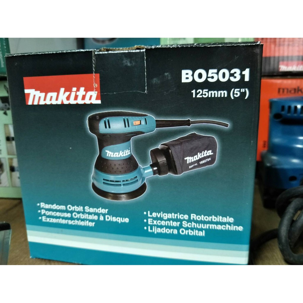 牧田 Makita BO5031 可調速 集塵式 偏心打蠟機 研磨機 拋光機 砂紙機