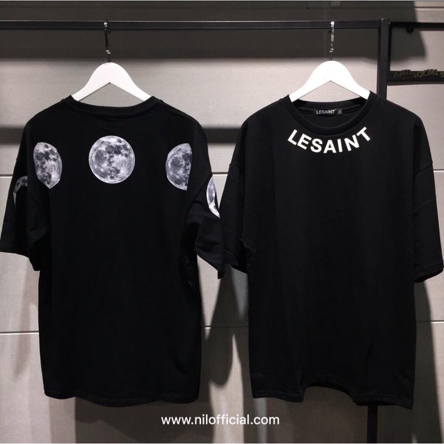 Nil 現貨lesaint 經典款月蝕五分袖短袖 蝦皮購物