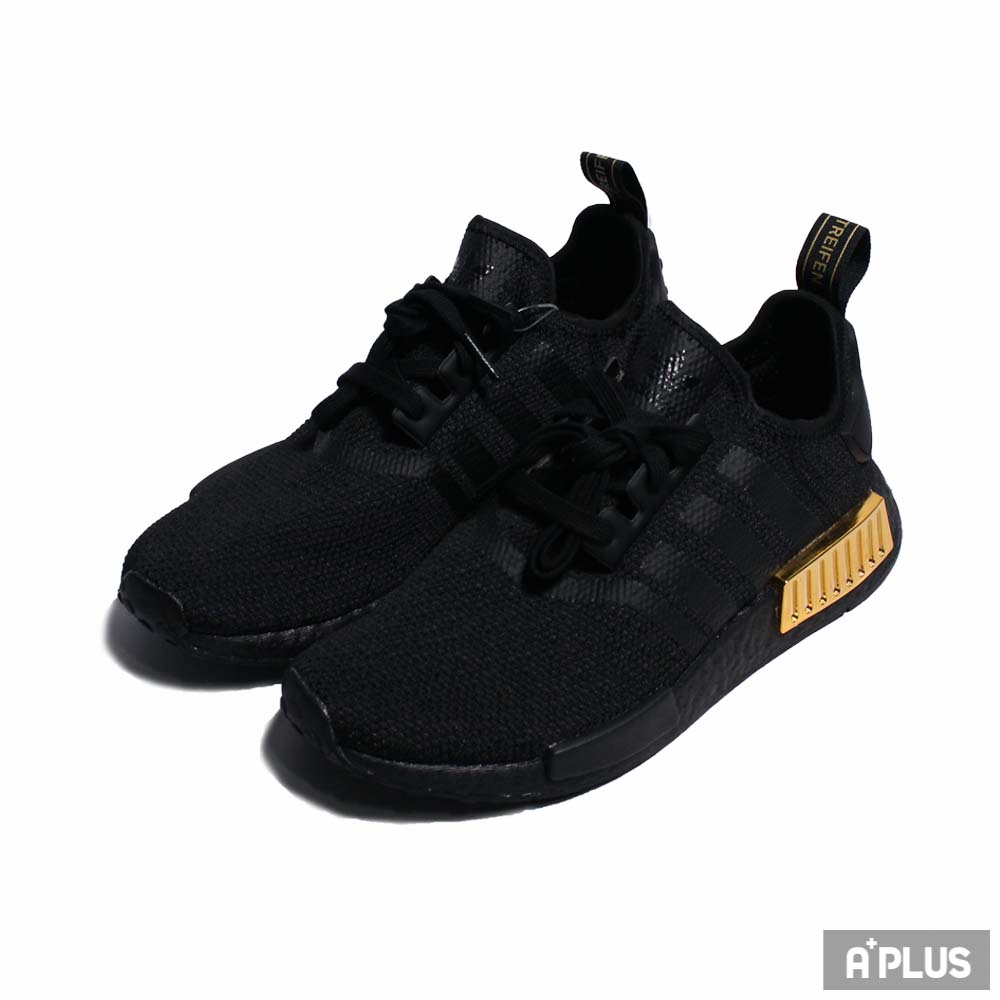 ADIDAS 女 NMD_R1 W 休閒鞋 舒適 穿搭 黑金 - FV1787