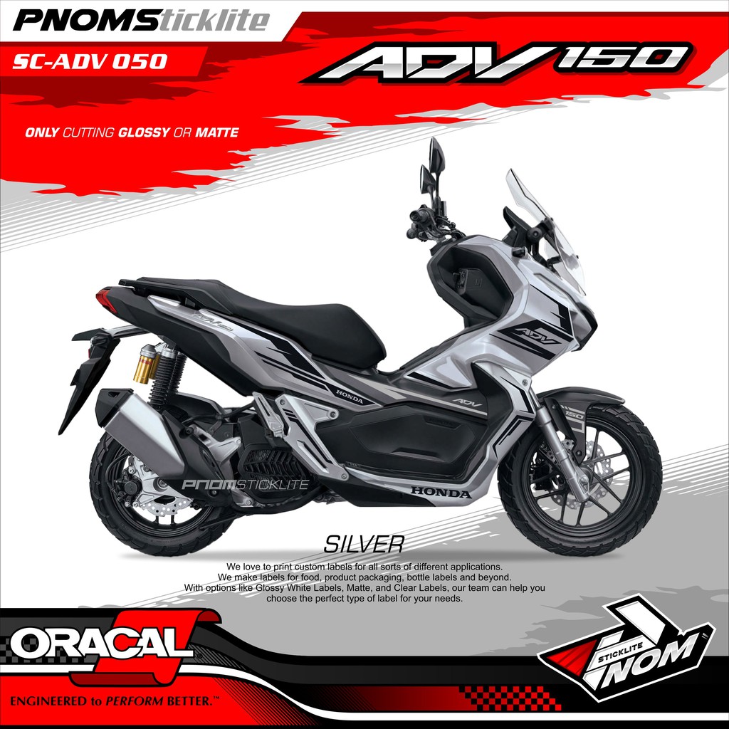 HONDA 條紋切割貼紙本田 Adv 150 件裝 1 SC Adv