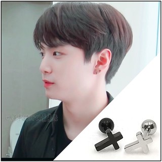 🔺現貨🔺韓國耳環 ASMAMA NU'EST JR 同款迷小十字耳環 正韓耳環 韓系耳環 韓式耳環 韓風耳環 韓版耳環