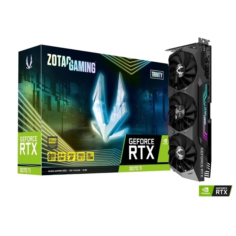 全新現貨 限自取 ZOTAC索泰 GAMING GeForce RTX 3070 Ti Trinity 顯示卡