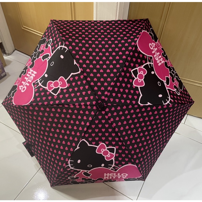 Hello Kitty  三麗鷗 愛心 三折傘 雨傘 全新出清