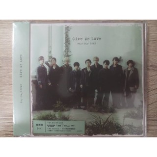 Hey! Say! JUMP 單曲Give Me Love 臺壓 普通盤 未拆封