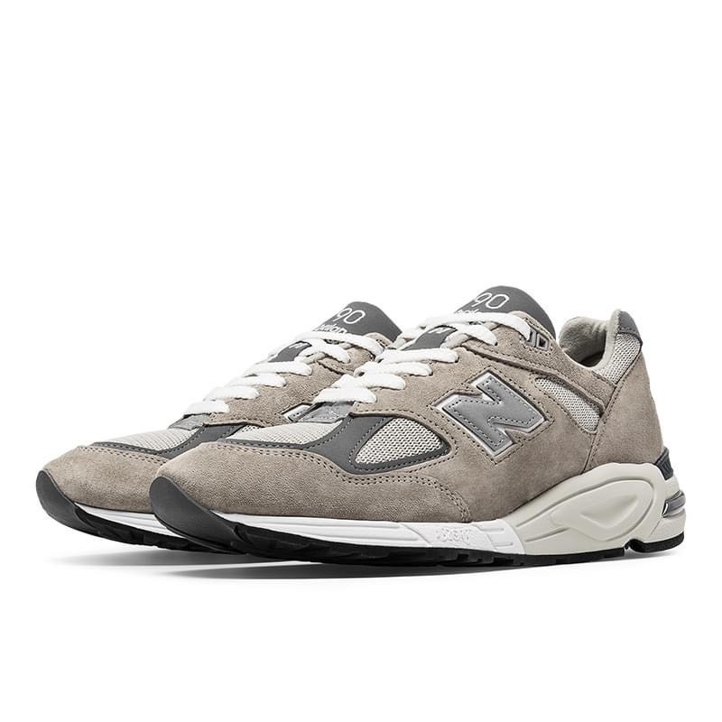 【專櫃正品】NEW BALANCE 990V2 M990GR2 GREY 反光 美國製 灰