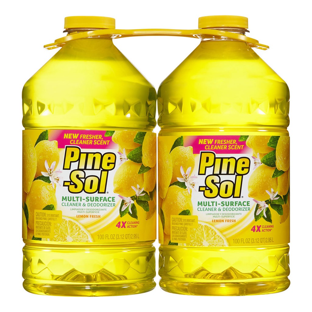 Pine-Sol 多用途清潔劑 檸檬芳香 2.95公升 X 2入#208831