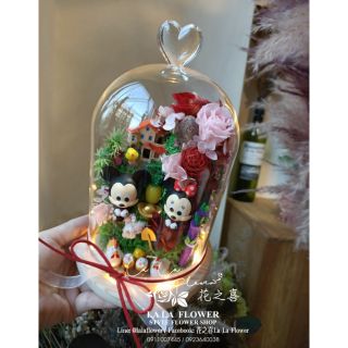 LaLaFlower花之喜🐣客製帶路雞起家厝🐣幸福公仔金鏟子款