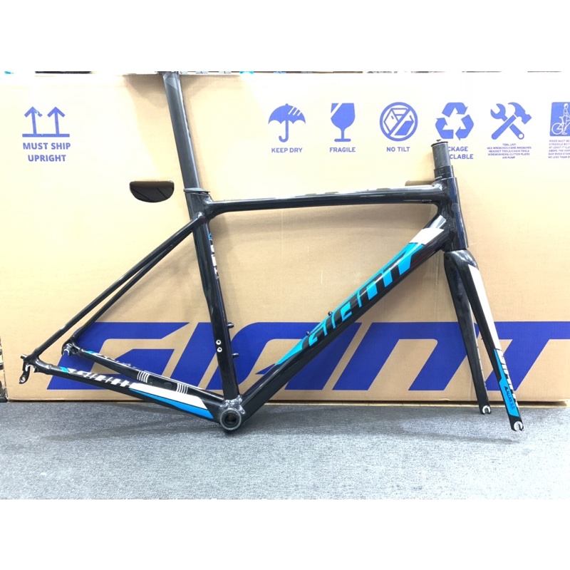 捷安特 GIANT TCR SLR1 公路車 車架組 超輕量鋁合金 M號 碳纖前叉