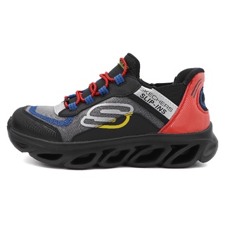 SKECHERS 記憶鞋墊 瞬穿舒適科技 中大童 運動鞋 灰黑 R8440(403840LBKMT)
