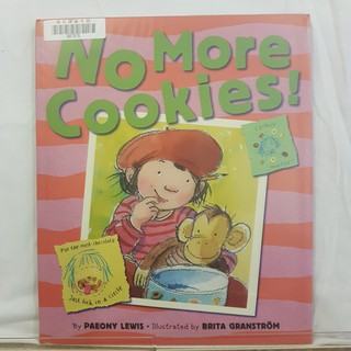 二手書📗英文繪本No More Cookies!//Brita Granstrom//成長、生活、家庭