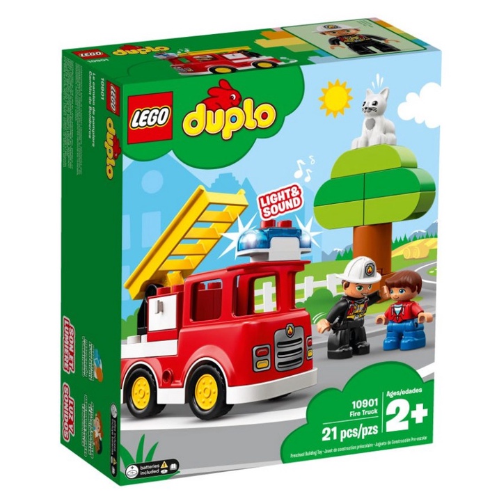 彩虹磚🌈  LEGO 10901 消防車 Fire Truck