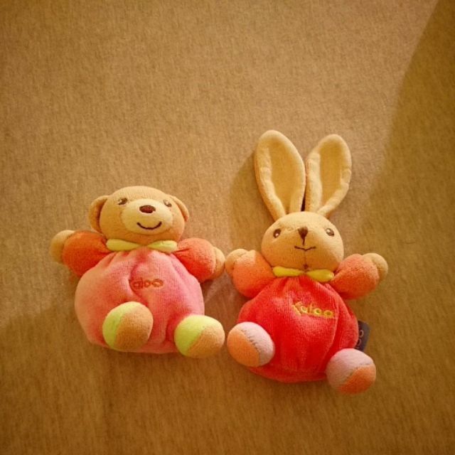 Kaloo 熊熊和兔兔迷你玩偶