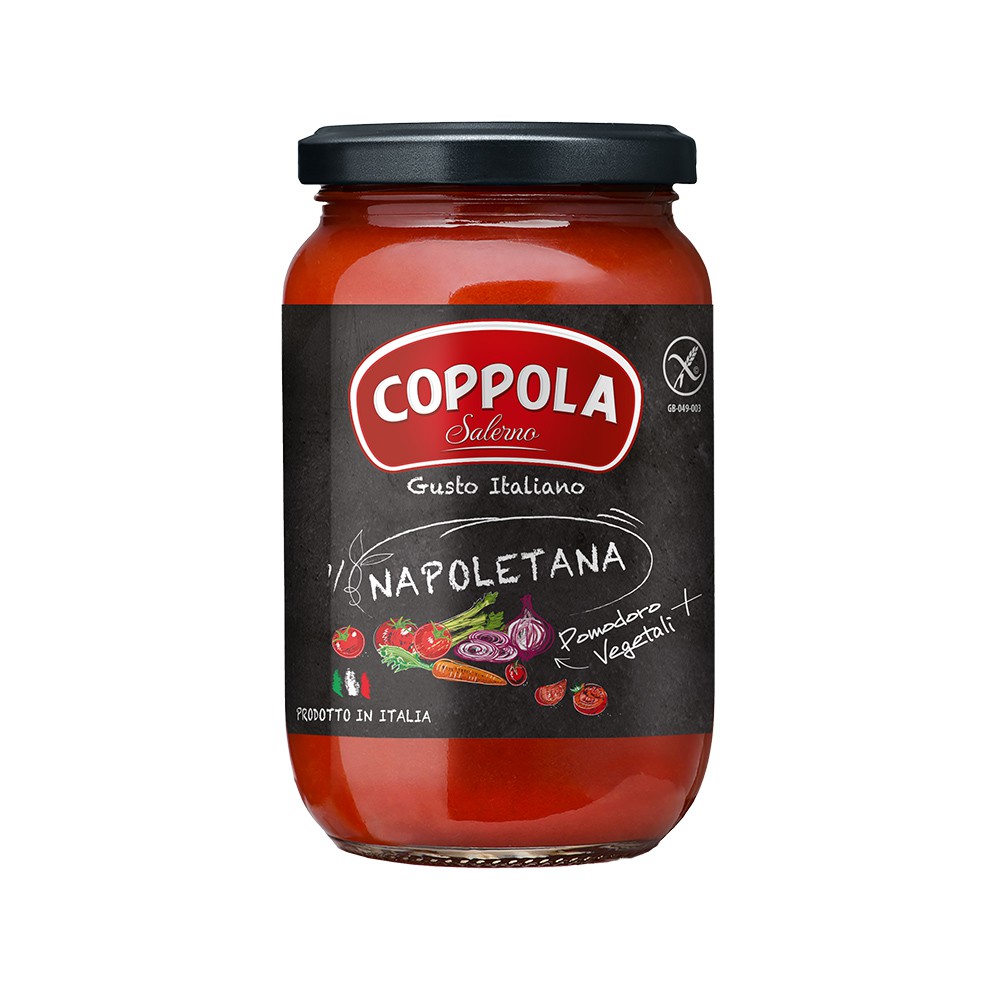 Coppola 無加糖蔬菜蕃茄麵醬 Napoletana (Pomodoro + Vegetables) 350g