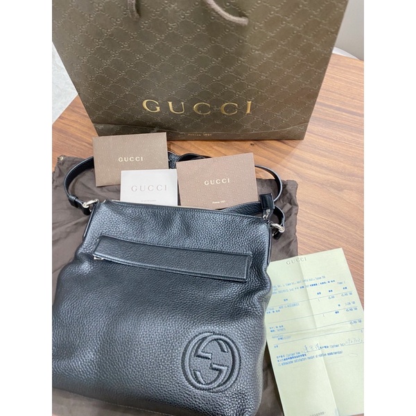 GUCCI男用斜背包 側背包 肩背包