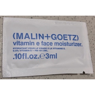 【現貨】Malin + Goetz Vitamin E Face 維他命E臉部潤膚乳 3ml