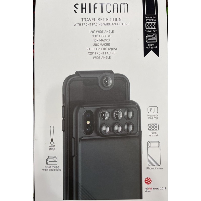shiftcam iphone x 手機殼 自拍廣角鏡