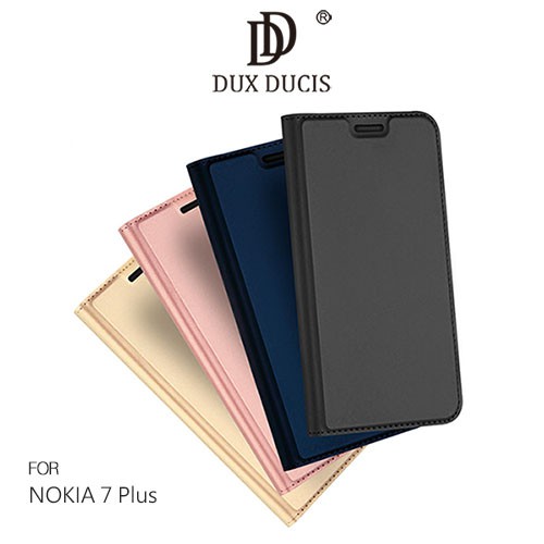 DUX DUCIS NOKIA 7 Plus SKIN Pro 皮套 磁吸 可立 插卡 側翻皮套 保護套 手機套