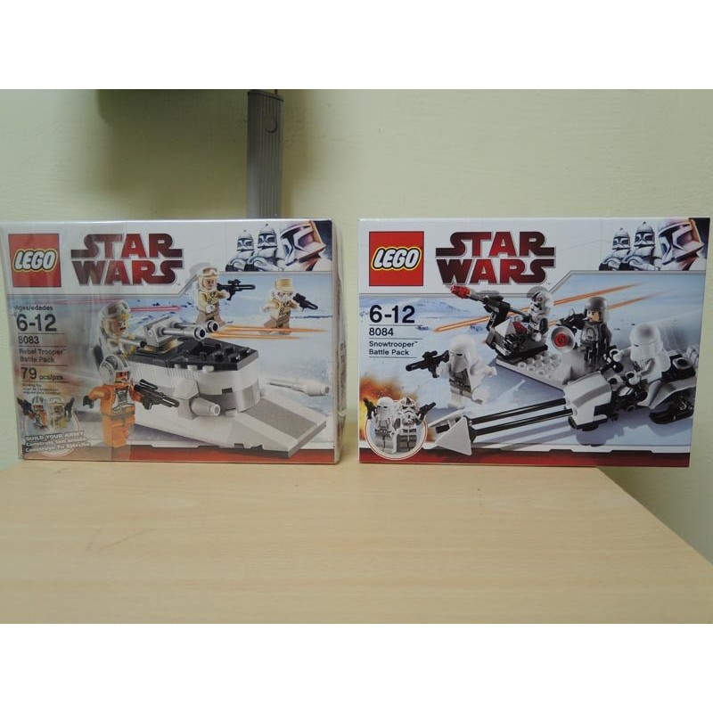 LEGO 樂高 star war 星戰 系列 盒組 SET 8083+8084合售