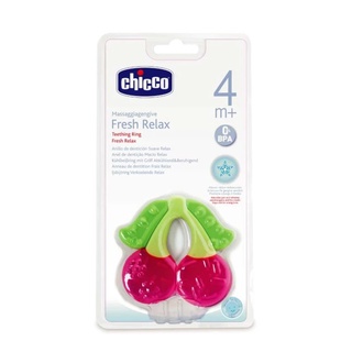 Chicco-櫻桃冰凍固齒玩具/固齒器