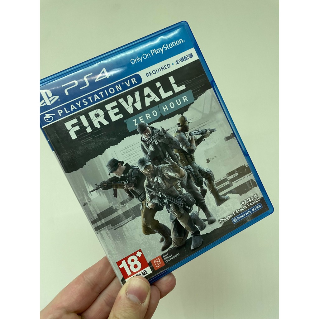 二手 九成新 PSVR遊戲 FIREWALL ZERO HOUR 防火牆：零時