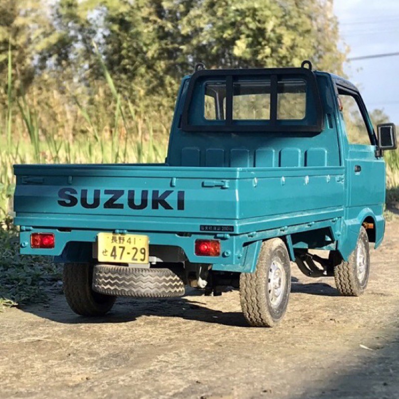 日本車牌 1/10 頑皮龍 D12 WPL 改裝 貼紙 1:10 Suzuki Carry 仿真 車牌 鈴木 貨卡