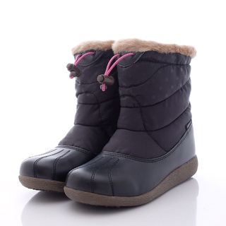 日本RILASSA運動女鞋保暖靴子190-05黑(女段)24.5cm-零碼出清