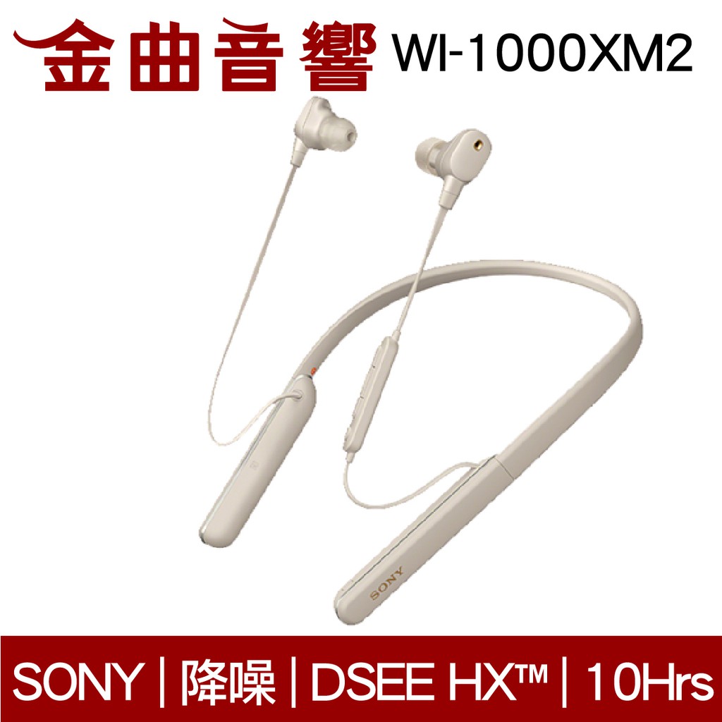 SONY 索尼 WI-1000XM2 銀色 無線 降噪 入耳式耳機 | 金曲音響